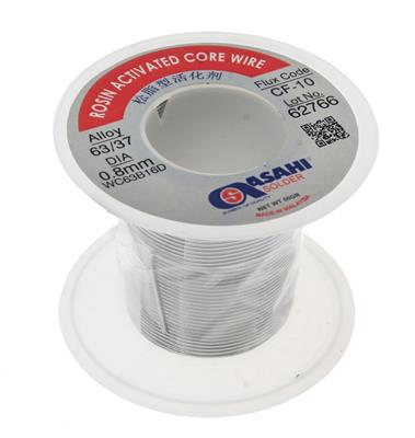 SOLDER WIRE 0.8MM (100G) SN63PB37 CF-10