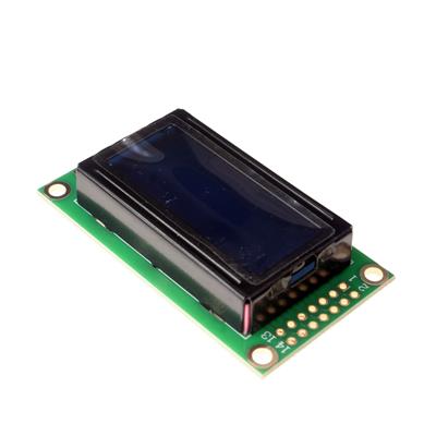 LCD 2*8 B | 0802A | ال سی دی کاراکتری 2*8 آبی