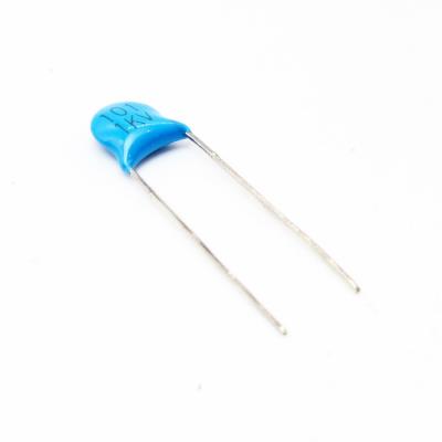 CERAMIC DISC CAPACITOR 100PF 1KV | 101 1KV | خازن عدسی 100 پیکو فاراد 1000 ولت