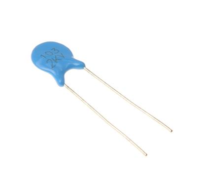 CERAMIC DISC CAPACITOR 10NF 2KV | 103 2KV | خازن عدسی 10 نانو فاراد