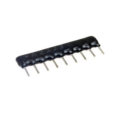 RESISTOR ARRAY 2.2KOHMS 9PIN | A09-222JP | مقاومت اری 2.2 کیلو اهم 9 پین