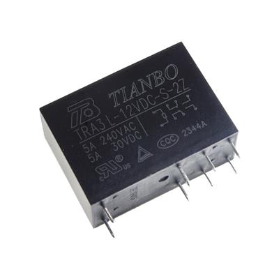 RELAY 12V 5A 2C 8PIN K | TRA3-L-12VDC-S-2Z | رله کتابی 12 ولت 5 آمپر 2 کنتاکت