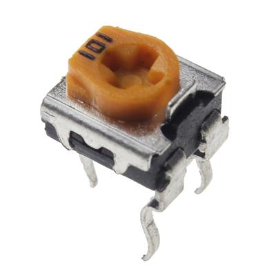 POTENTIOMETER 100OHMS | WH06-2C-100 | پتانسیومتر 100 اهم خوابیده